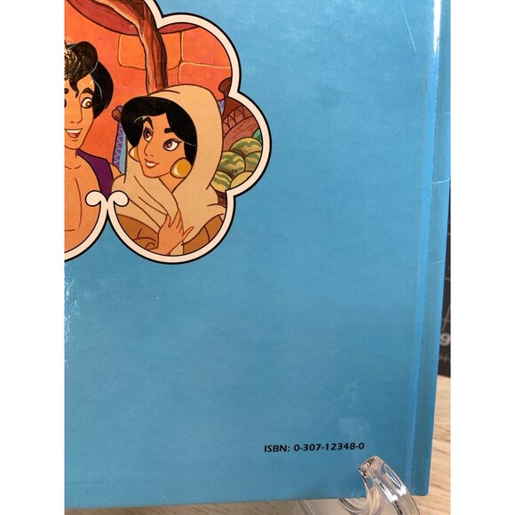 Golden Book - Disney - Aladdin - Vintage Book 1992 - Picture 5 of 7